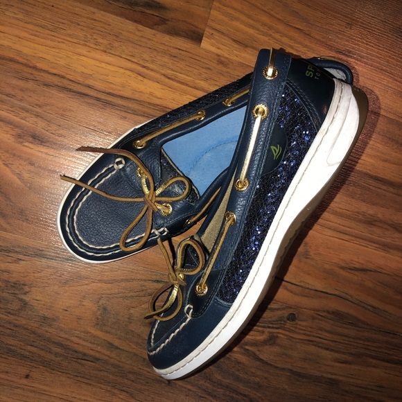 sperry angelfish navy blue